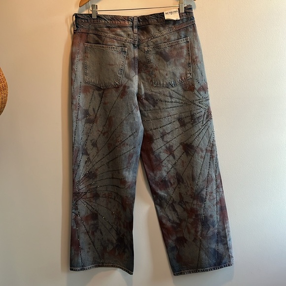 Free People Aurora Mid-Rise Straight Jeans Size 30 NWT - Picture 11 of 15